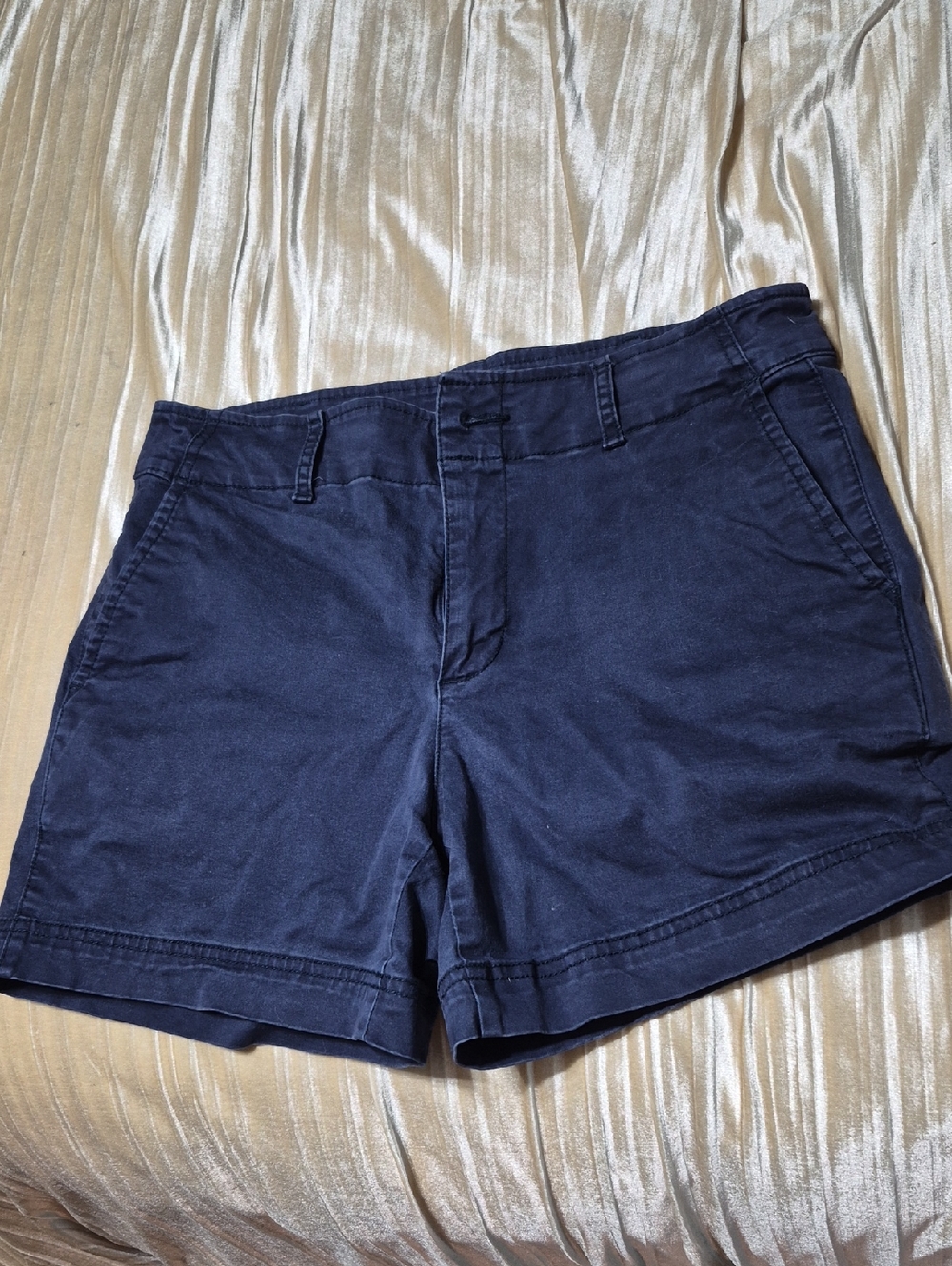 GAP Navy Cotton Chino Shorts